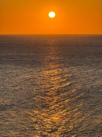 Sunset from the balcony.