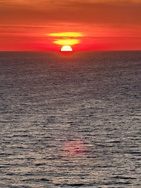 Sunset from Tod the balcony