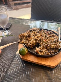 Oyster sisig - a must-try