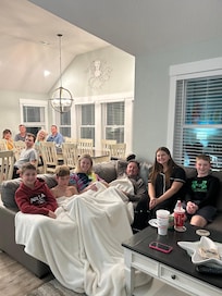 Love family time and this house works perfectly!