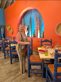 Restaurante mexicano, delicioso cenamos