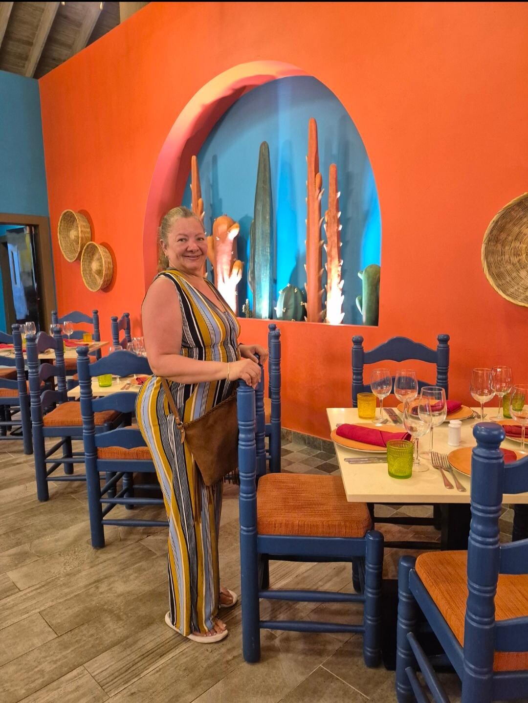 Restaurante mexicano, delicioso cenamos