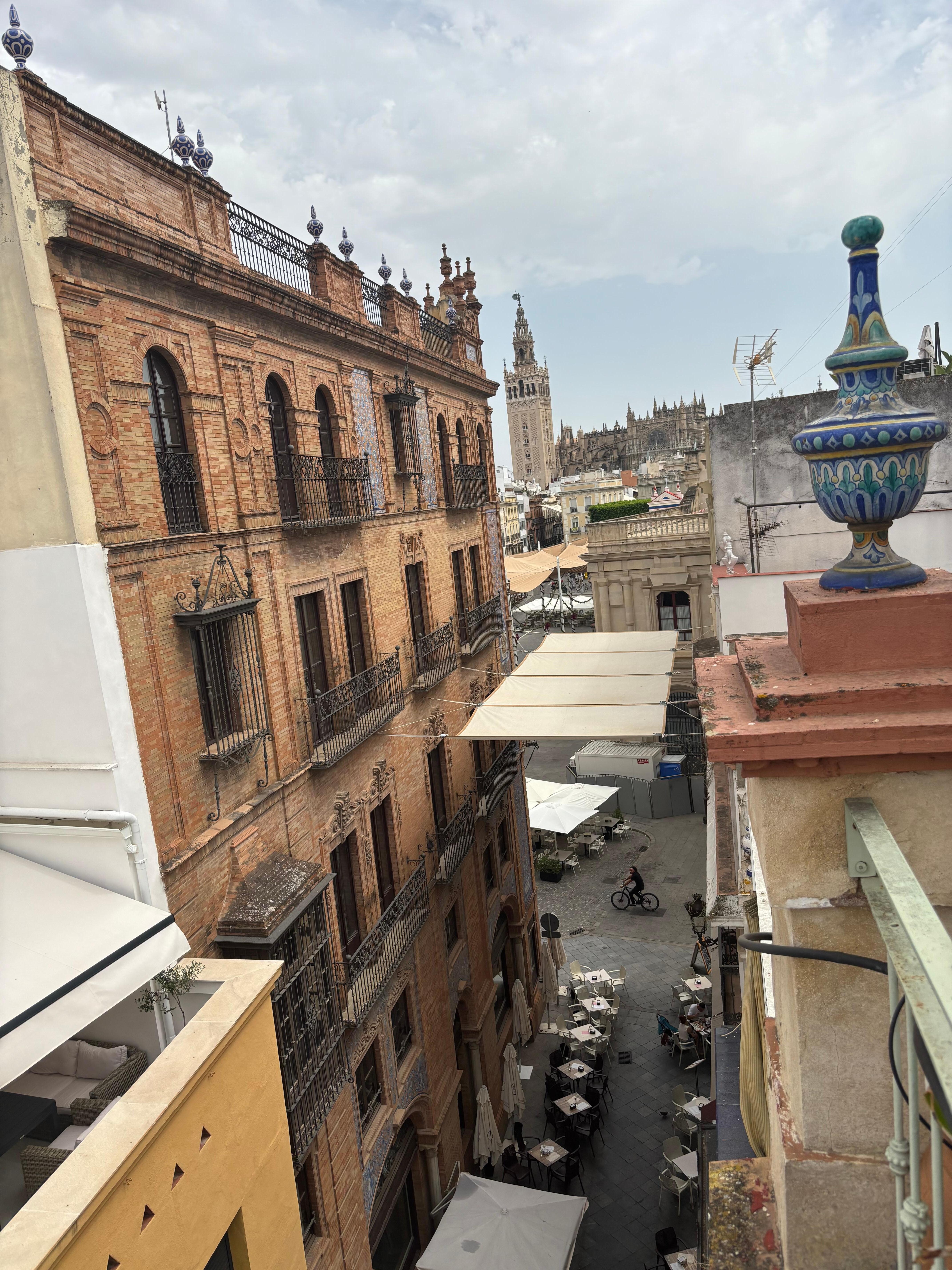 View from rooftop.