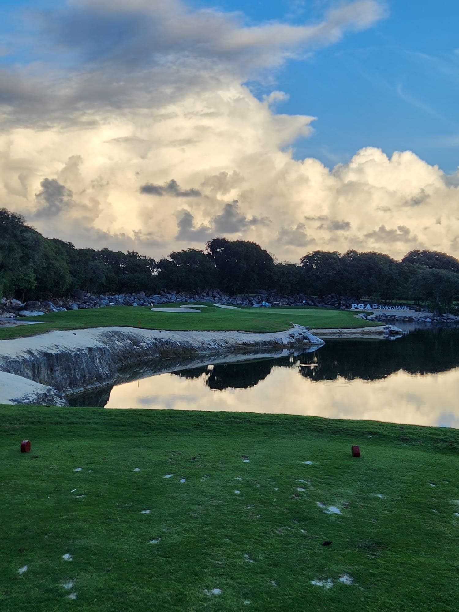 Par 3 on golf course