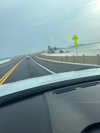 Causeway coming into Sanibel