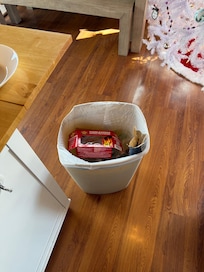 Trash left behind for days