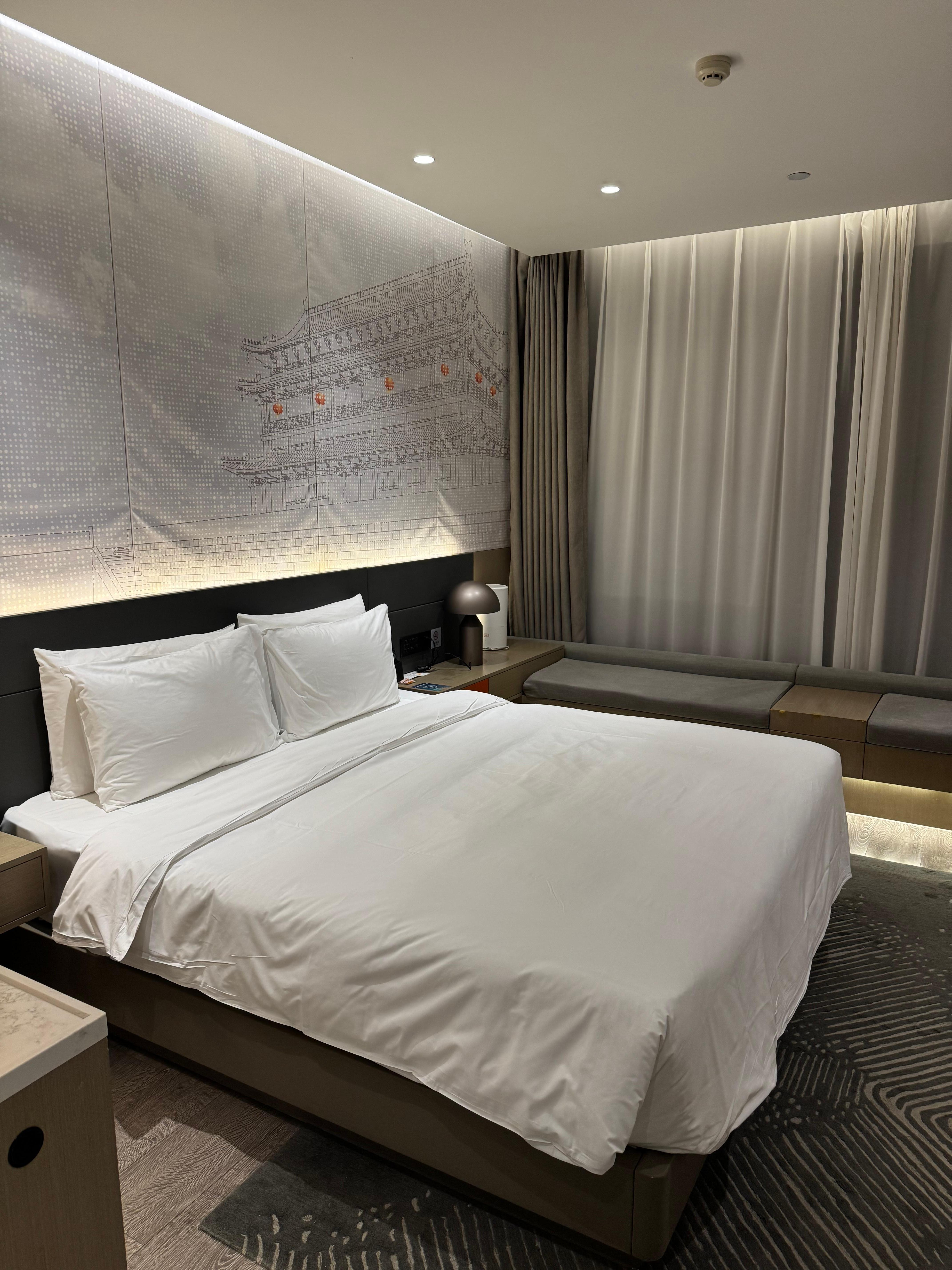 ホテルの部屋です。