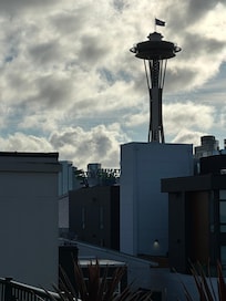 Close to the space needle