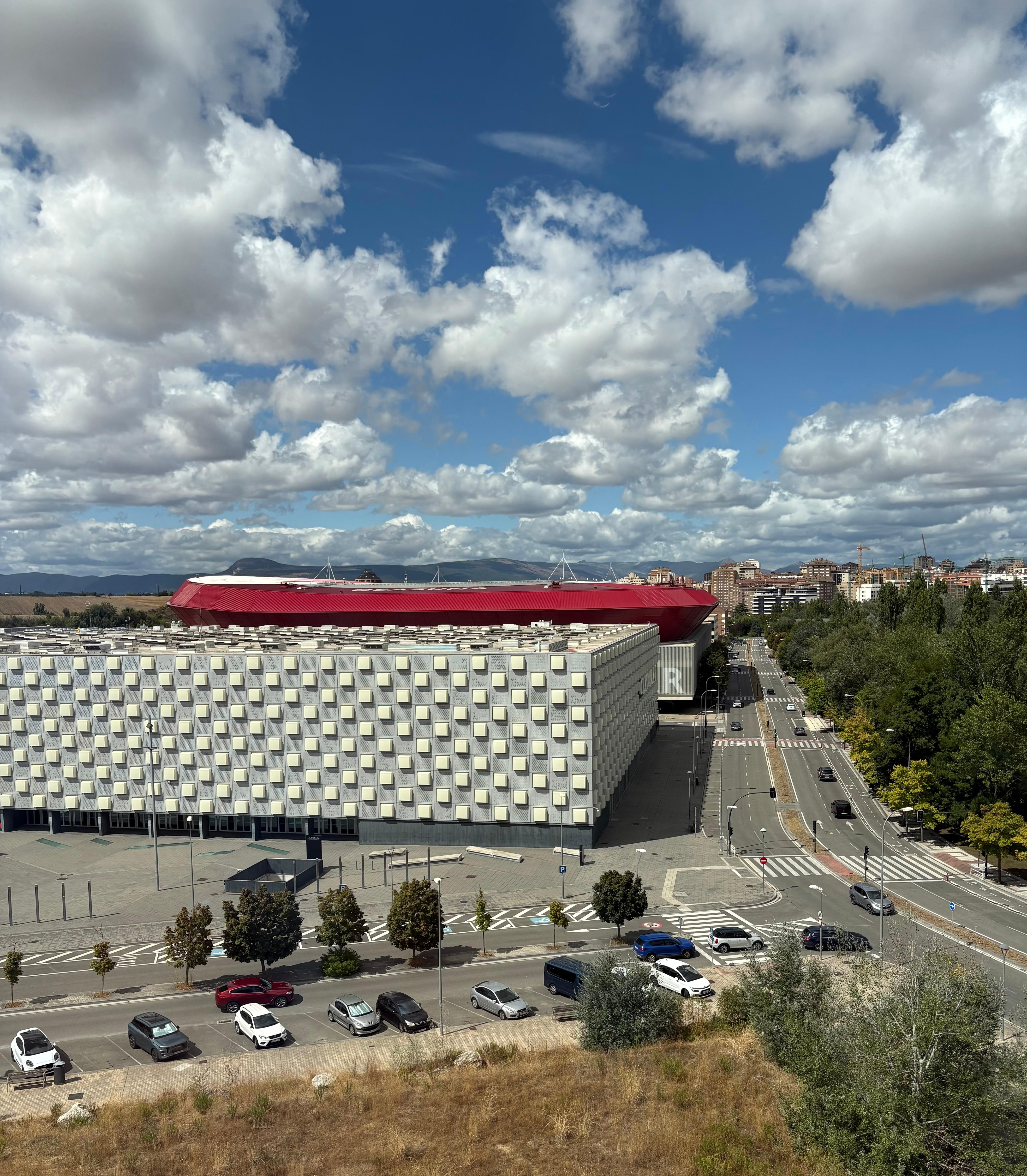 View from room (Navarre Arena)