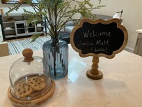 So welcoming! Delicious cookies