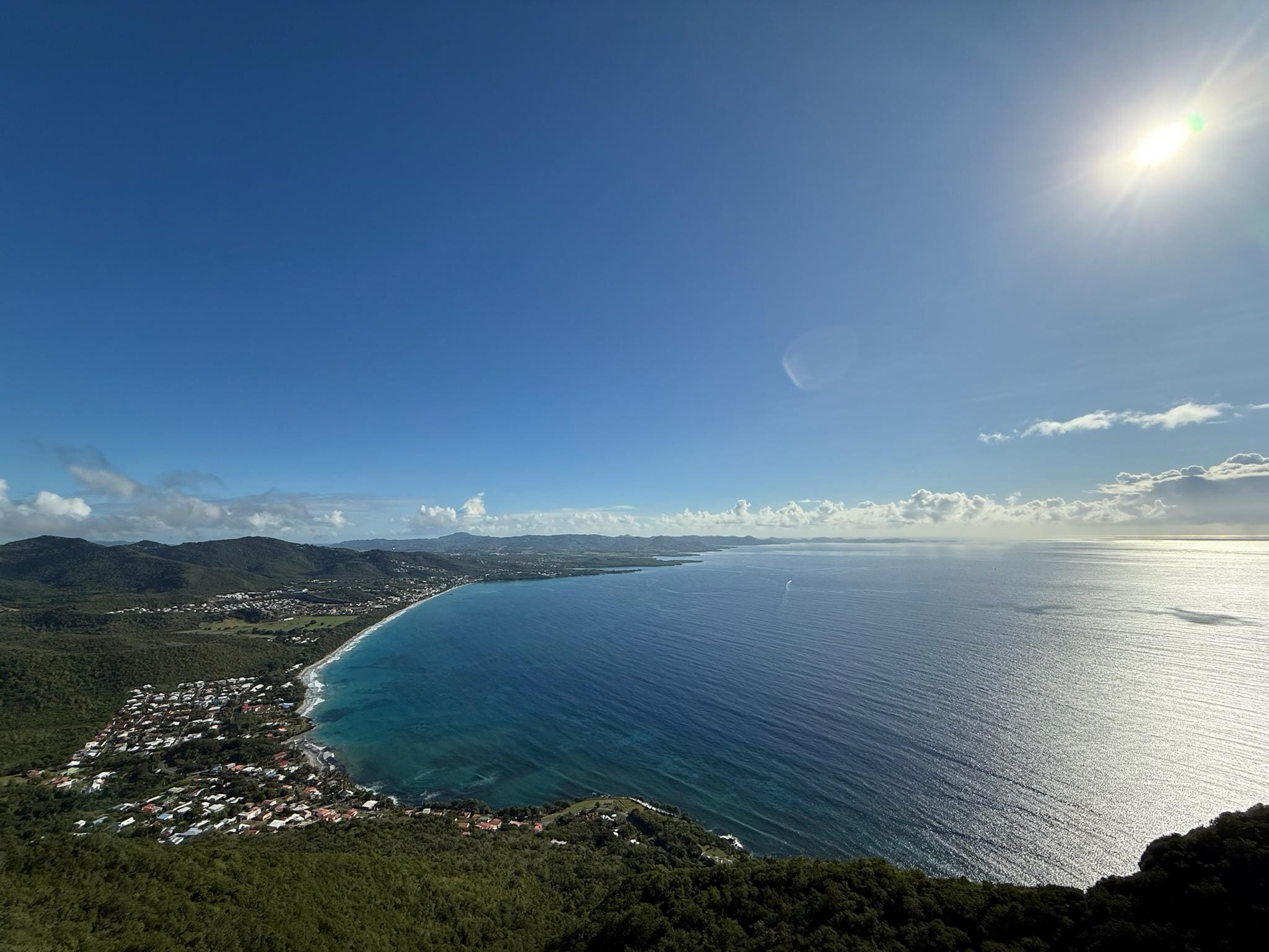 View of town from local hike