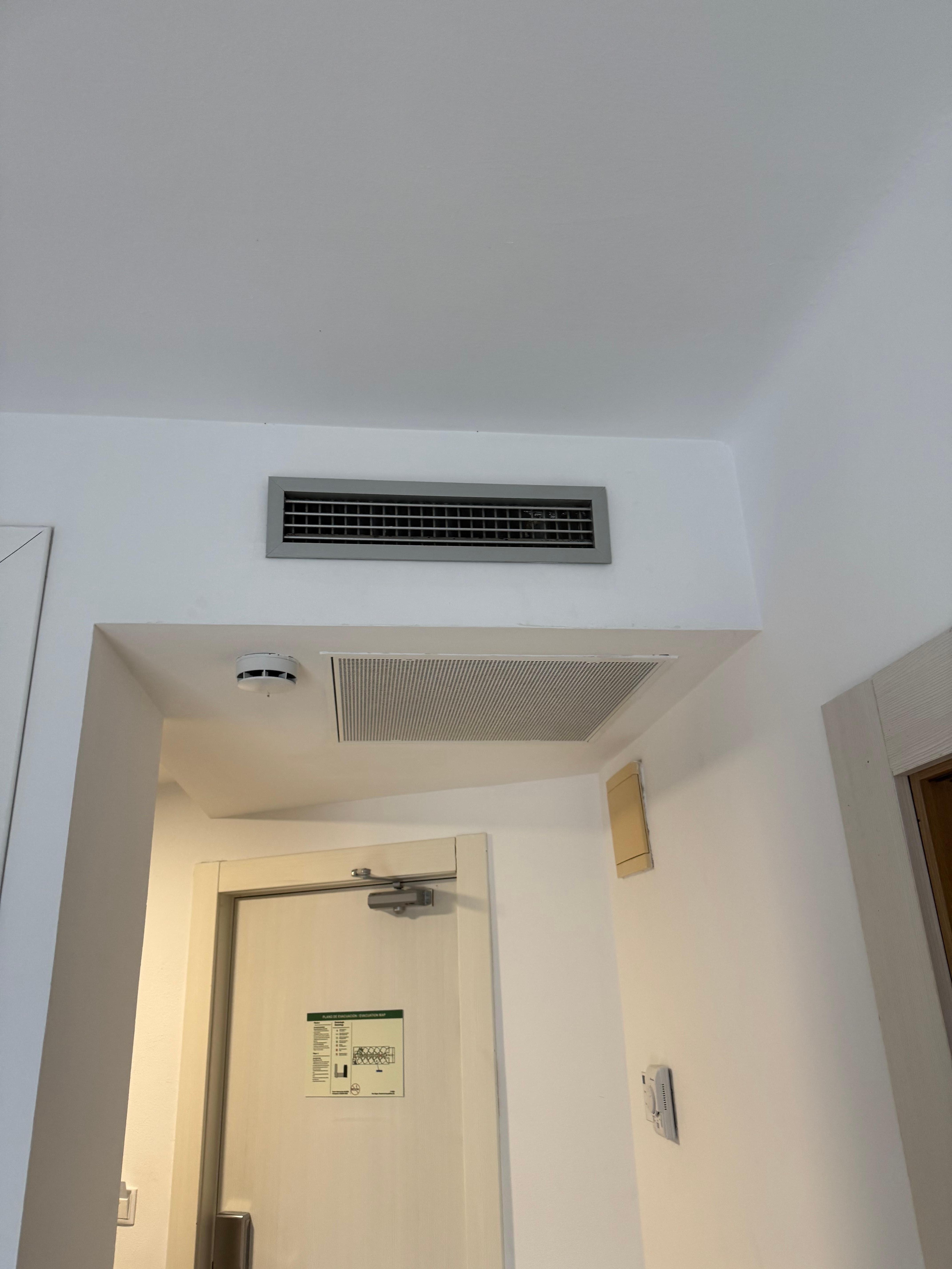 Aircondition in the hotel room