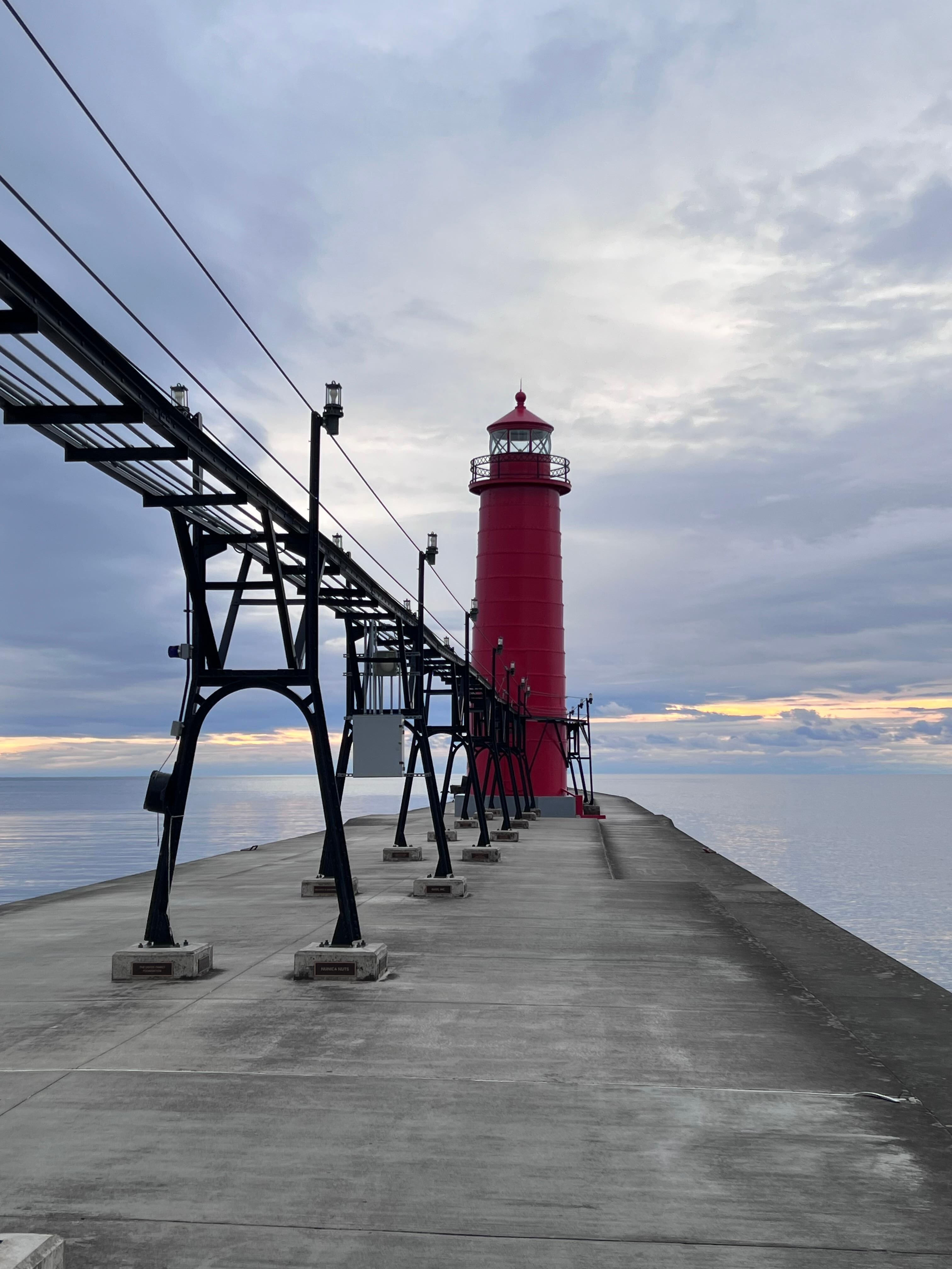 The lighthouse is a 5 minute drive from condo! 