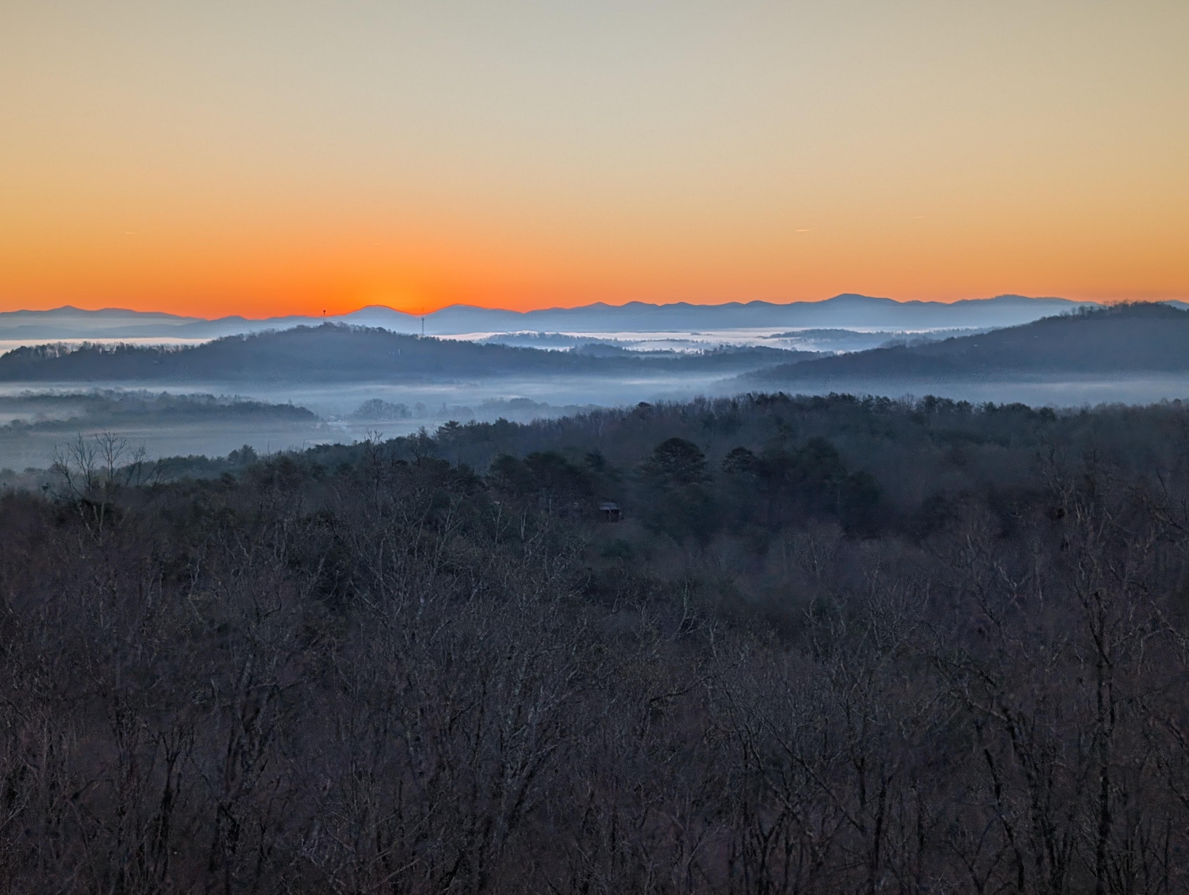 Gorgeous morning sunrise