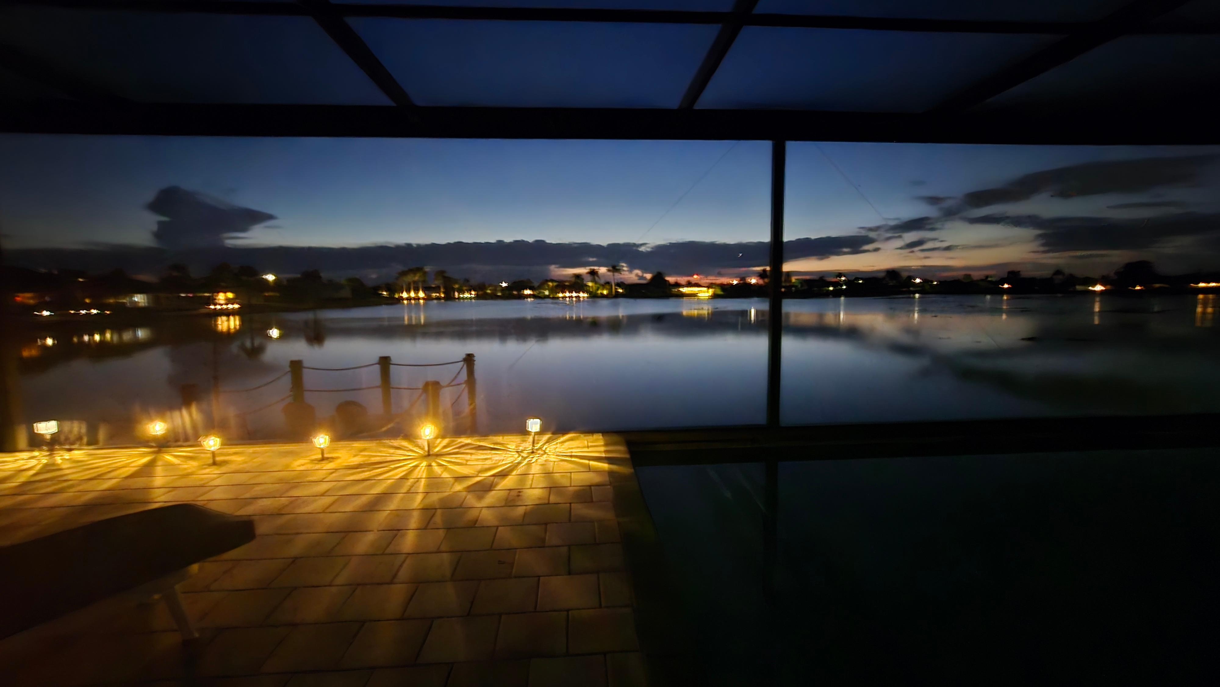 So beautiful at night!!