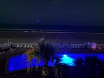 Night time on the balcony