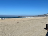 Looking from door that leads to beach