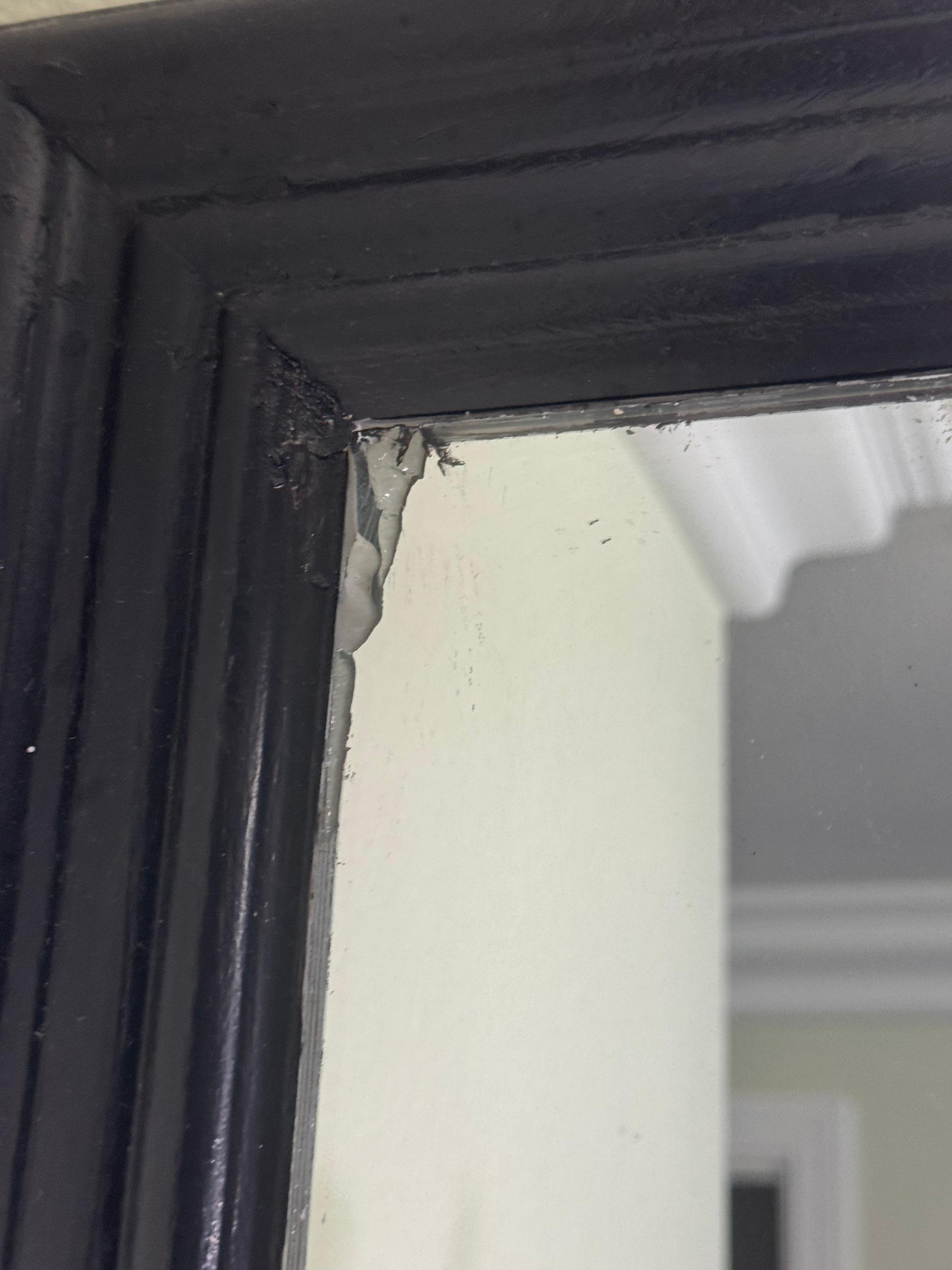 Broke mirror