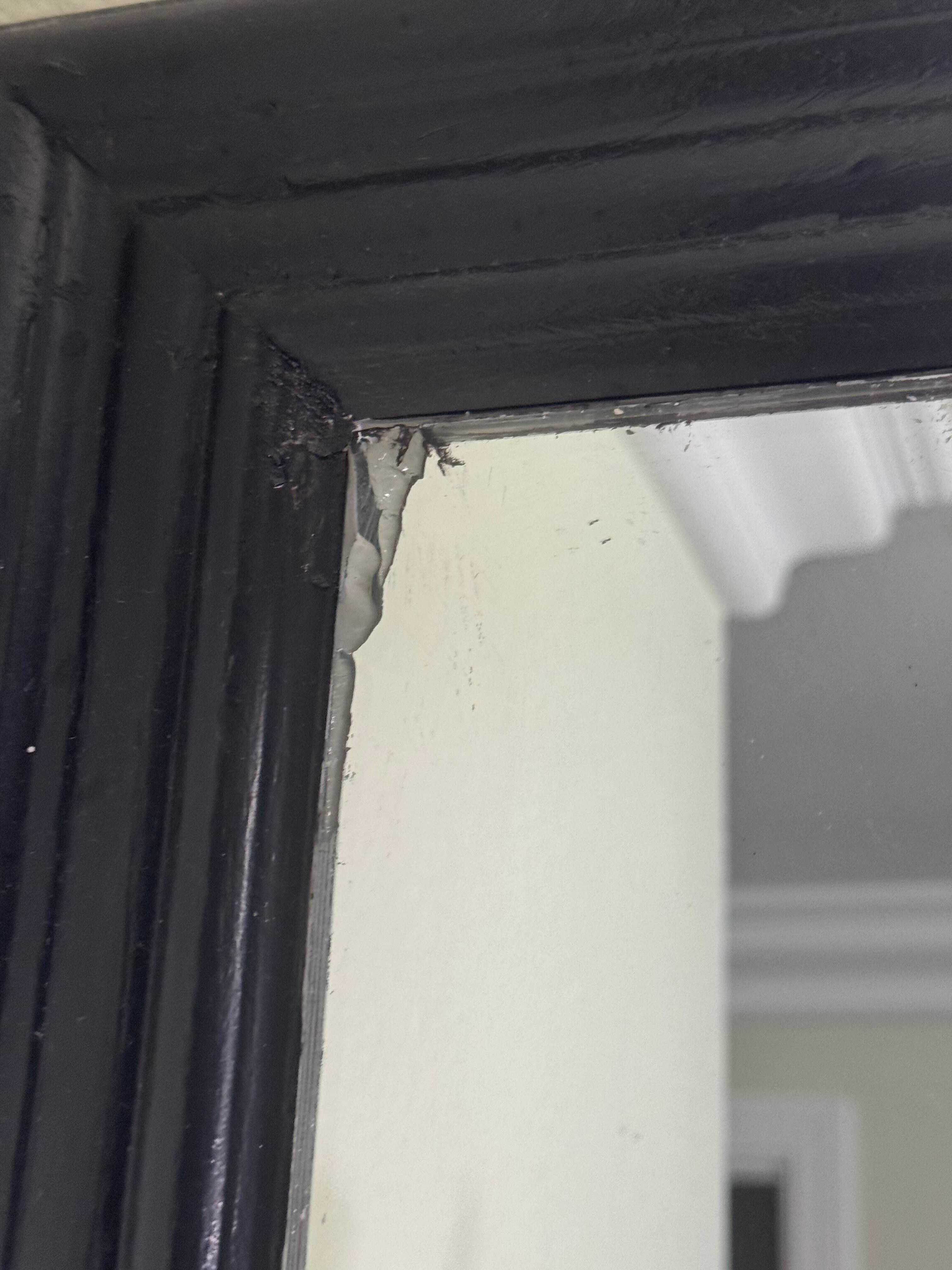 Broke mirror