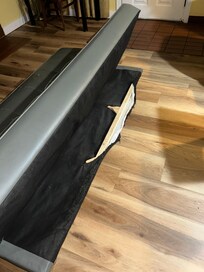 The kitchen. The fridge was surprisingly clean but everything else not so much.