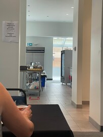 Vue magnifique sur la cuisine !