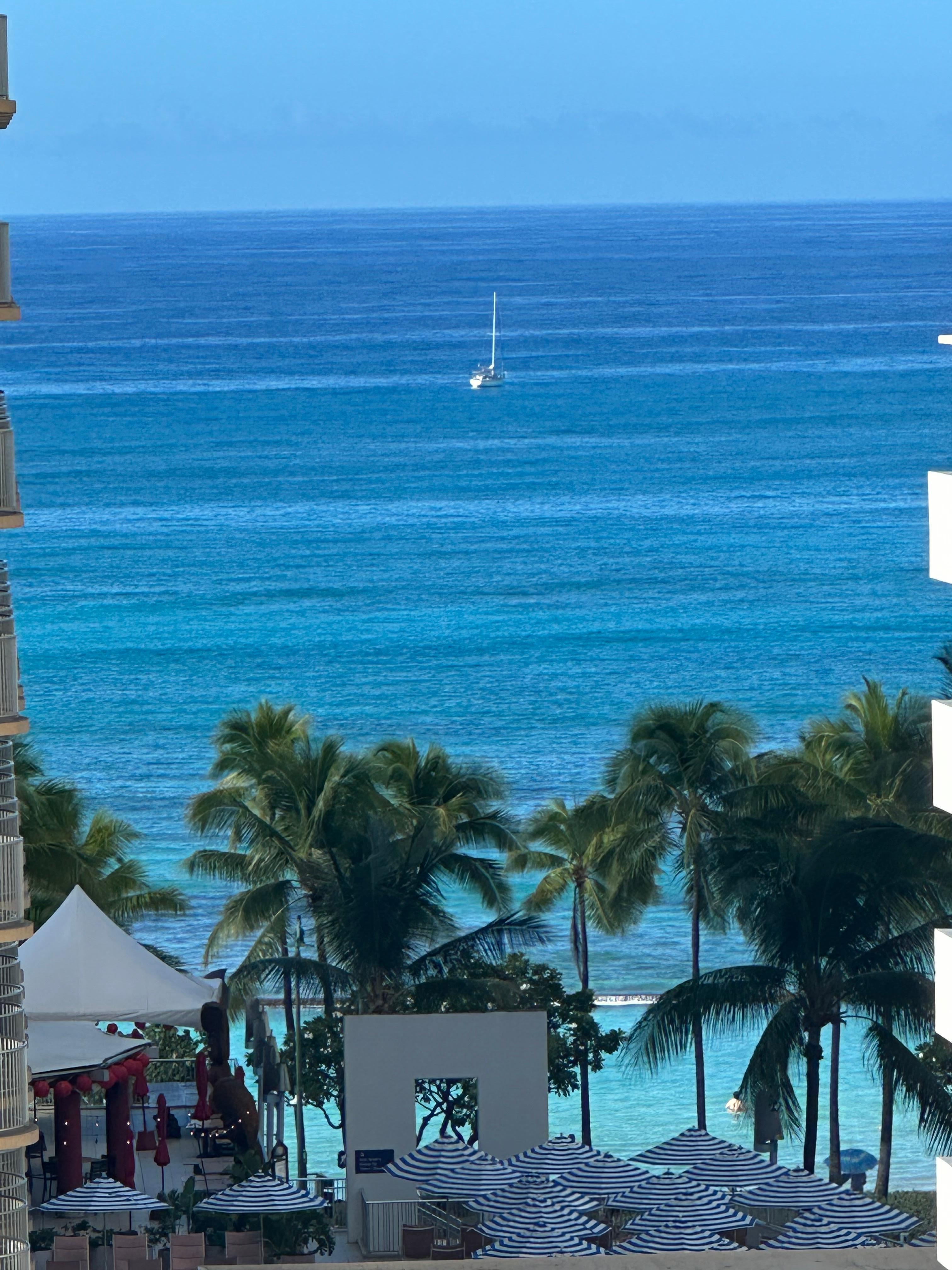 Oceanview from my room.