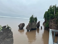 High tide