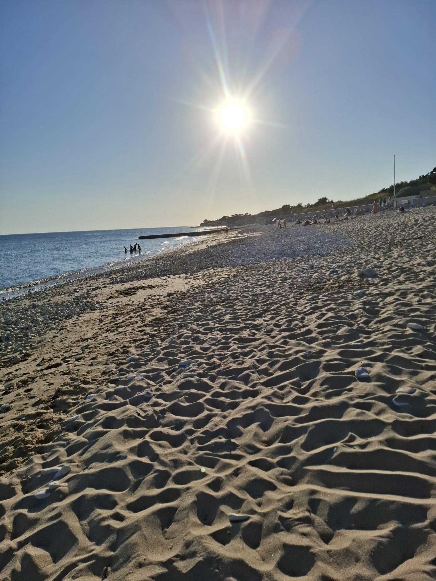 La plage de Montamer