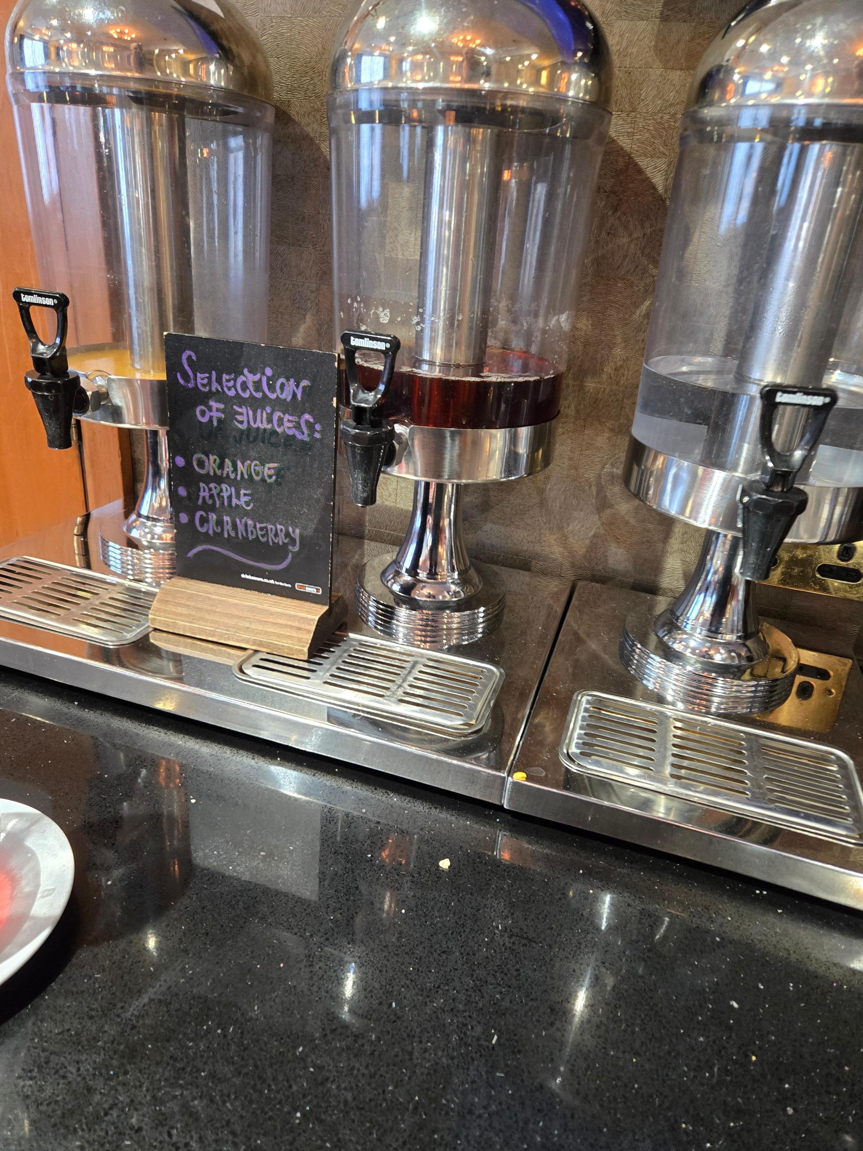 Continental breakfast was in the wrong continent.