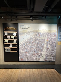 Map in the lobby