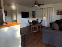 Clean, but a little dated on furniture