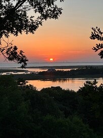 From the deck. Gorgeous views!