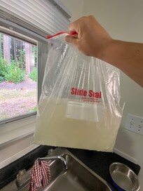 Sink water