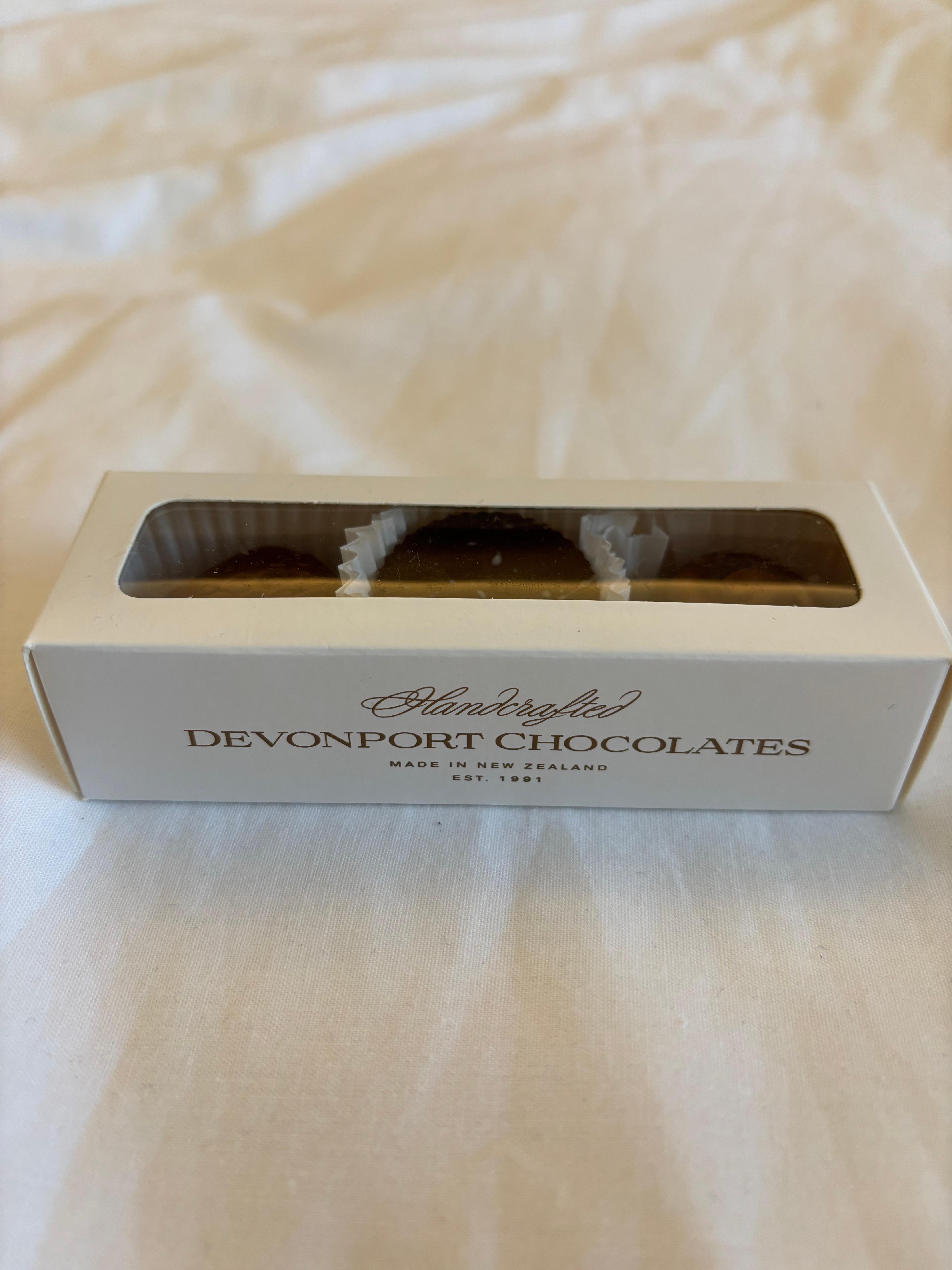 ウェルカムにデボンポートチョコレート
サイコーでした