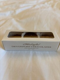 ウェルカムにデボンポートチョコレート
サイコーでした