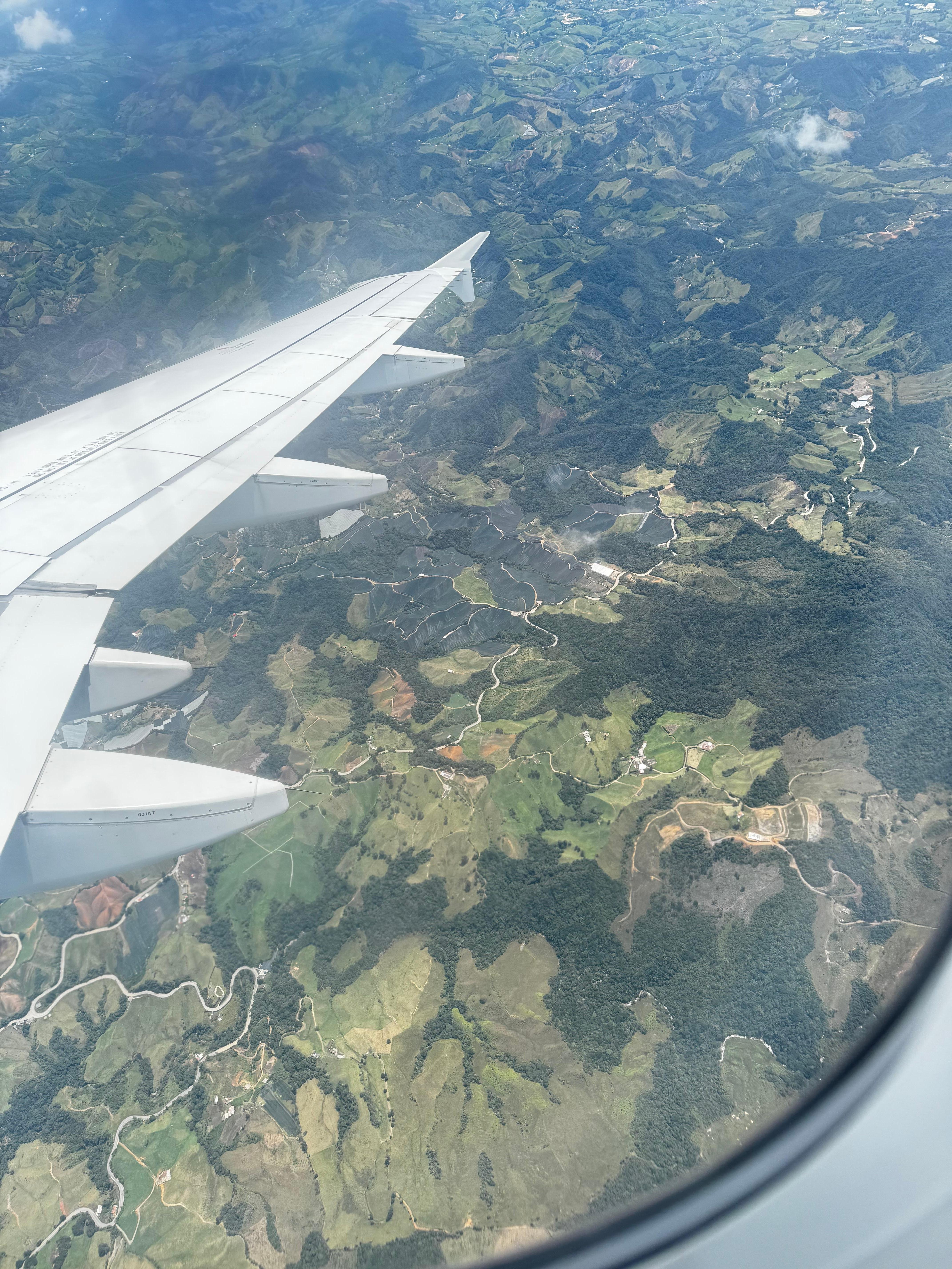 Camino a Colombia