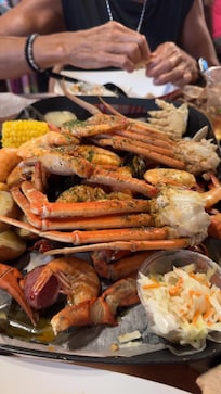 Stingrays crab boil Yummy