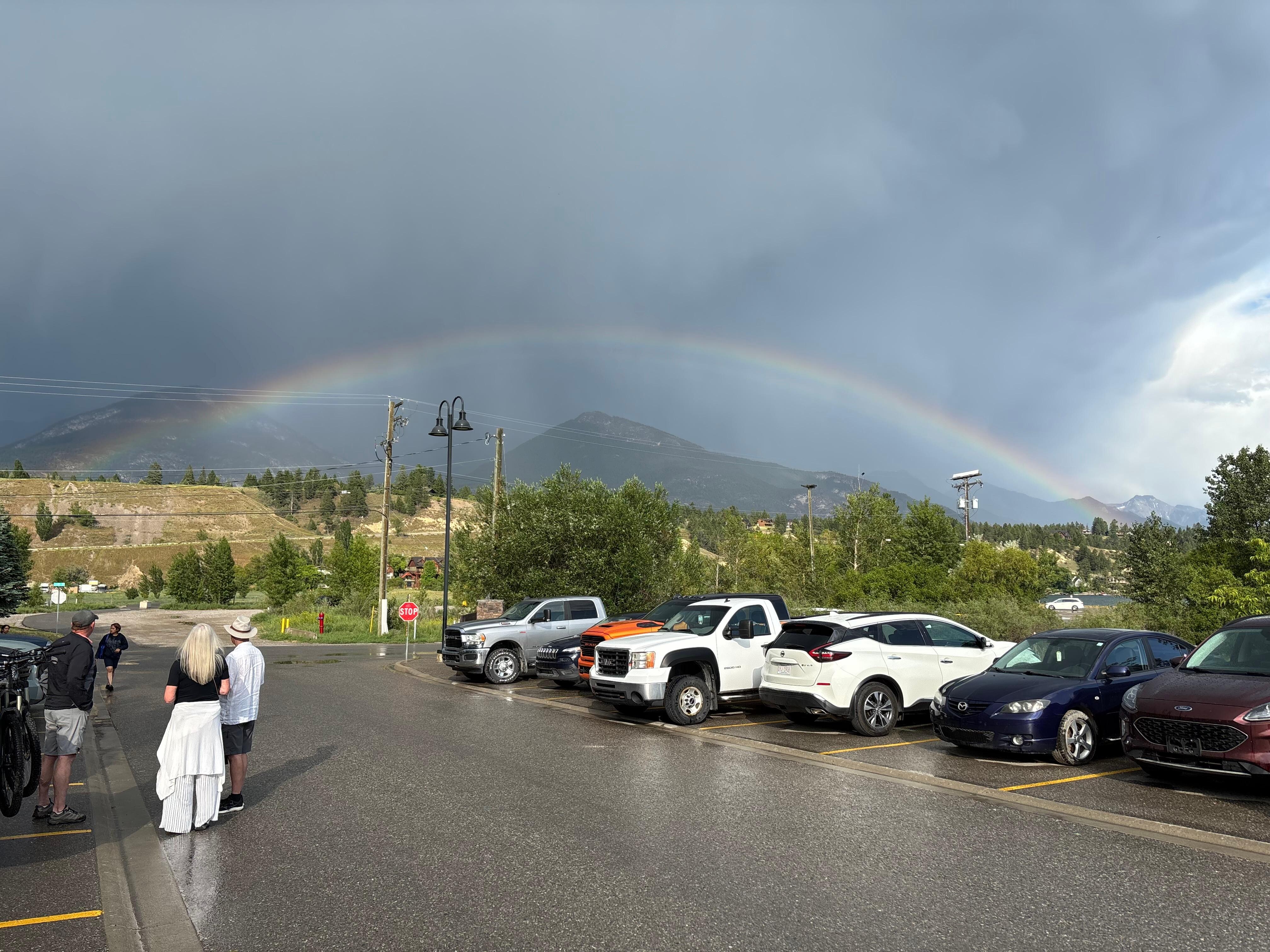 Beautiful rainbow!