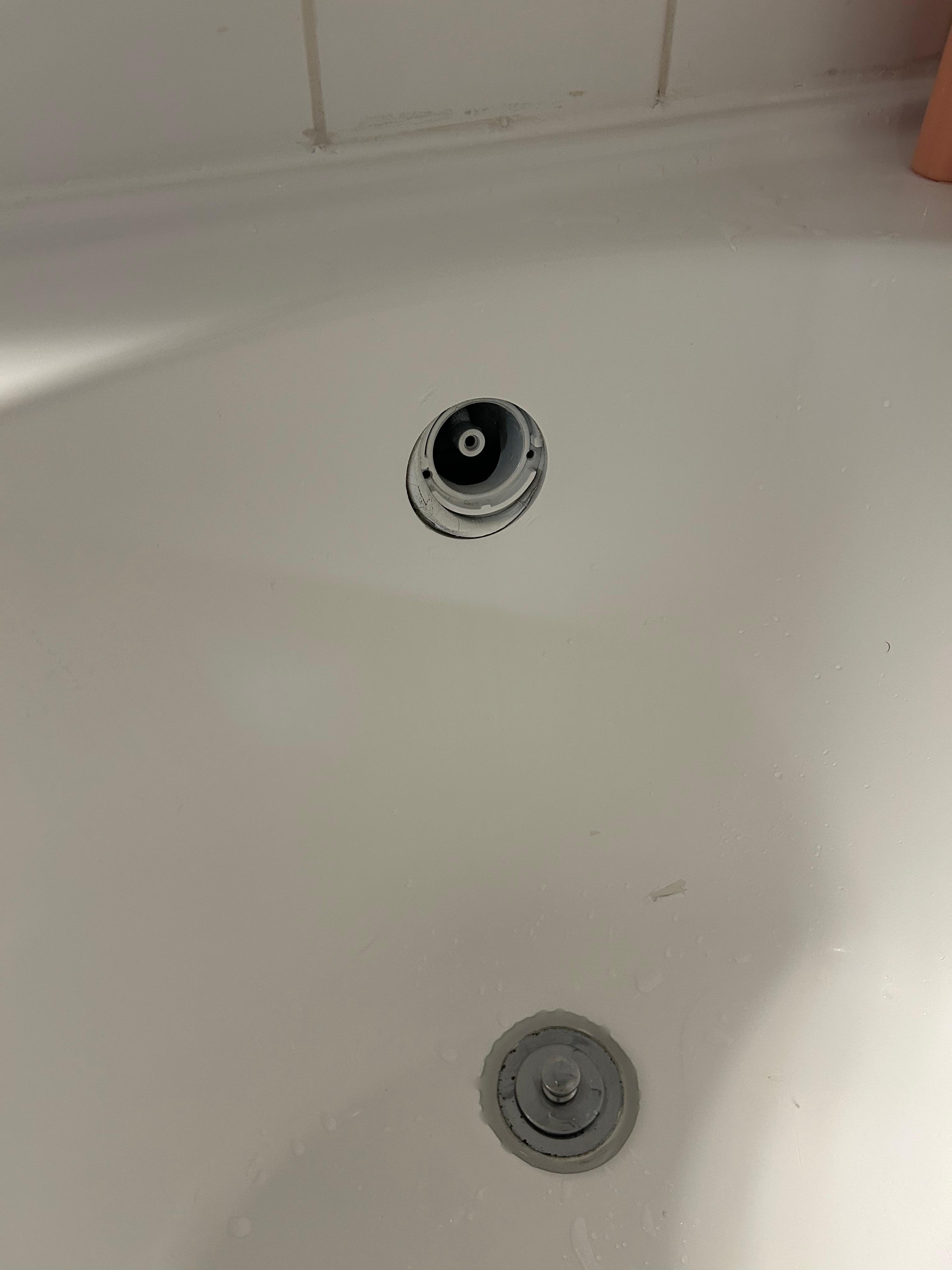 Missing over flow cover