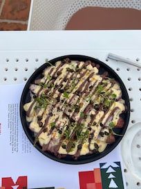 Go have dinner at Causa. This us the octopus tiradito!