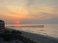 Sunrise from our balcony