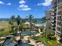 Ocean view from our condo