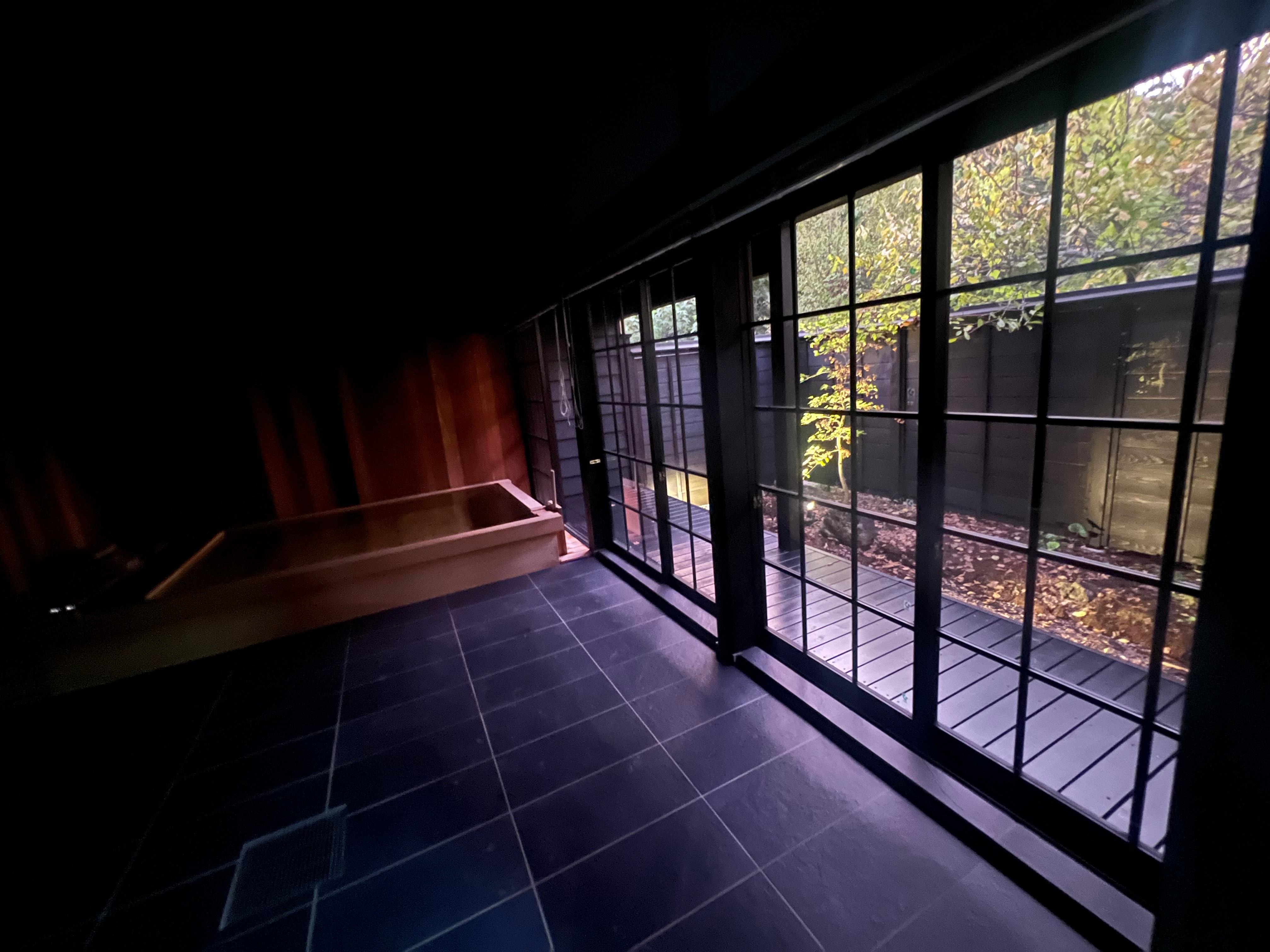 Incredible onsen bath. So large! The kids and the adults loved it. The highlight of this house.