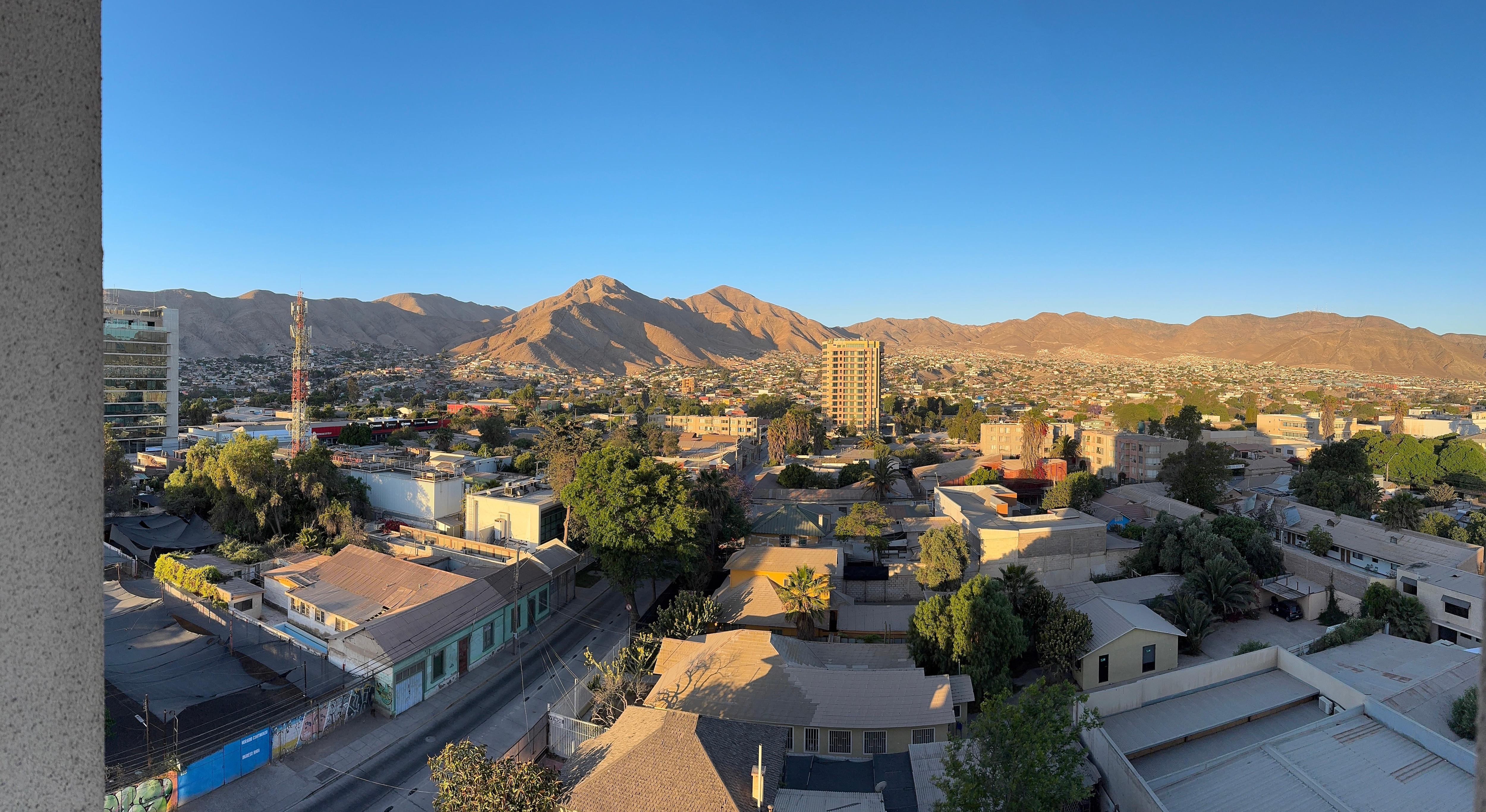 Our view from the 8th floor. 