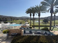 View from front desk, nice golf court