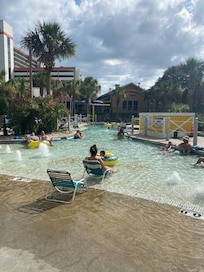 Start of the lazy river