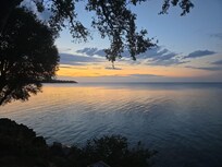 Lake view from the deck.
