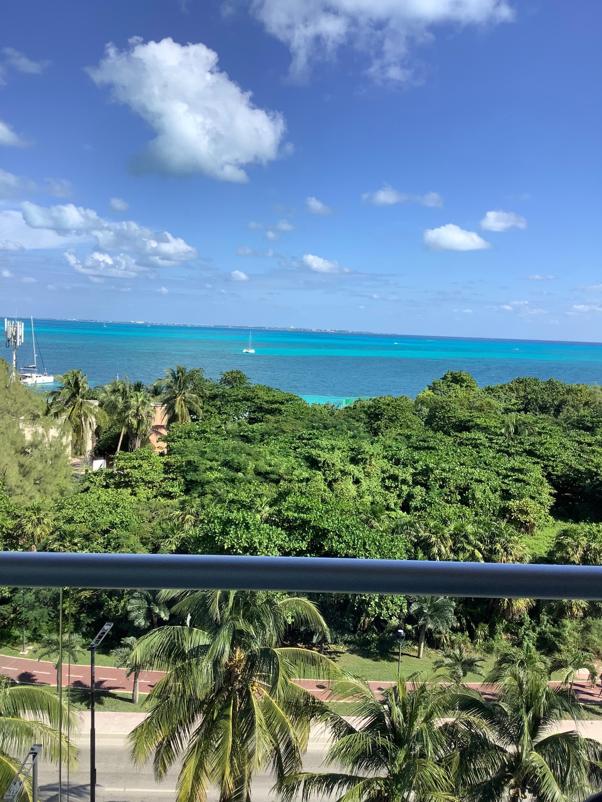 Balcony on sunny day