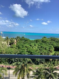 Balcony on sunny day