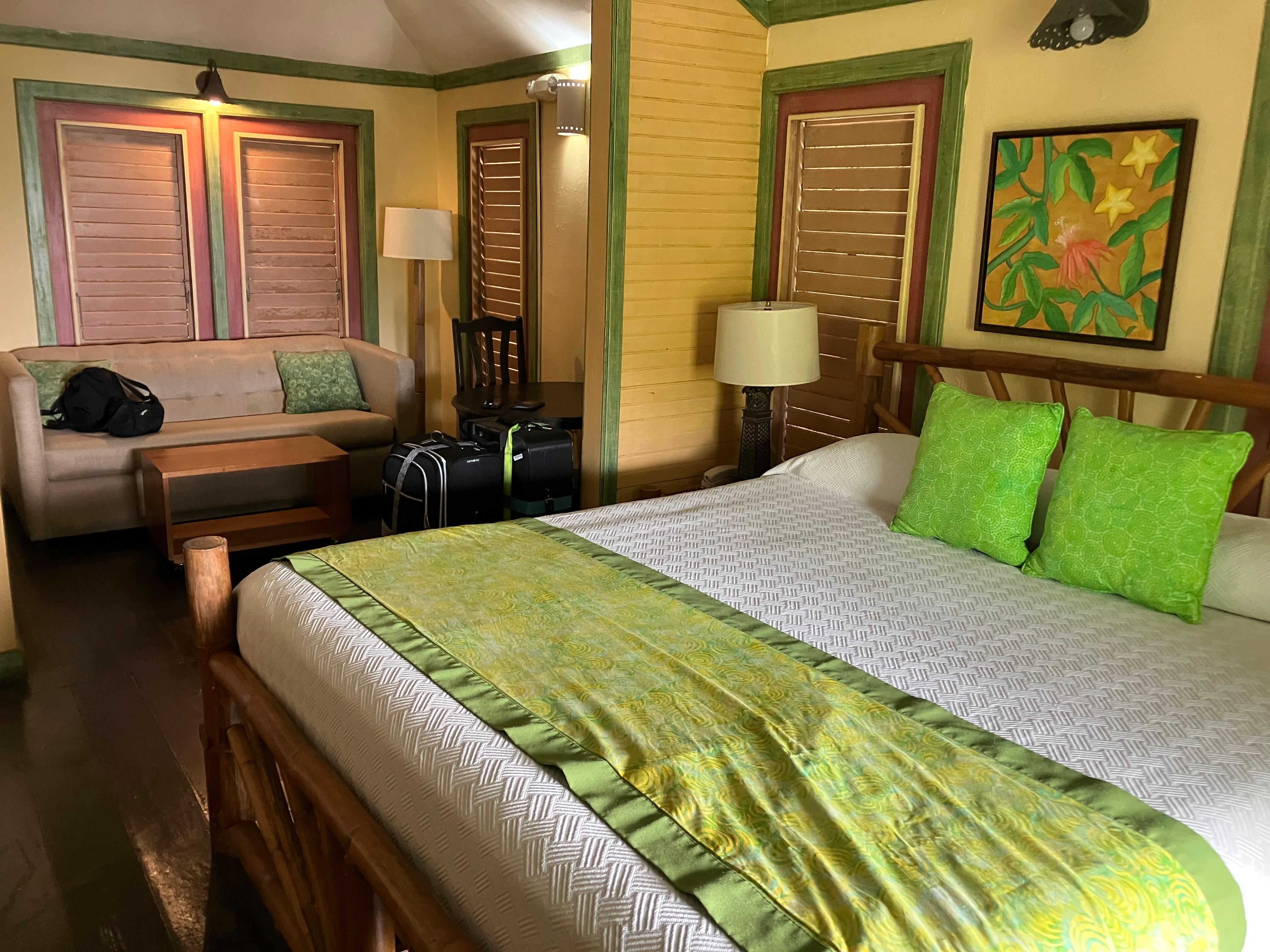 Inside our room